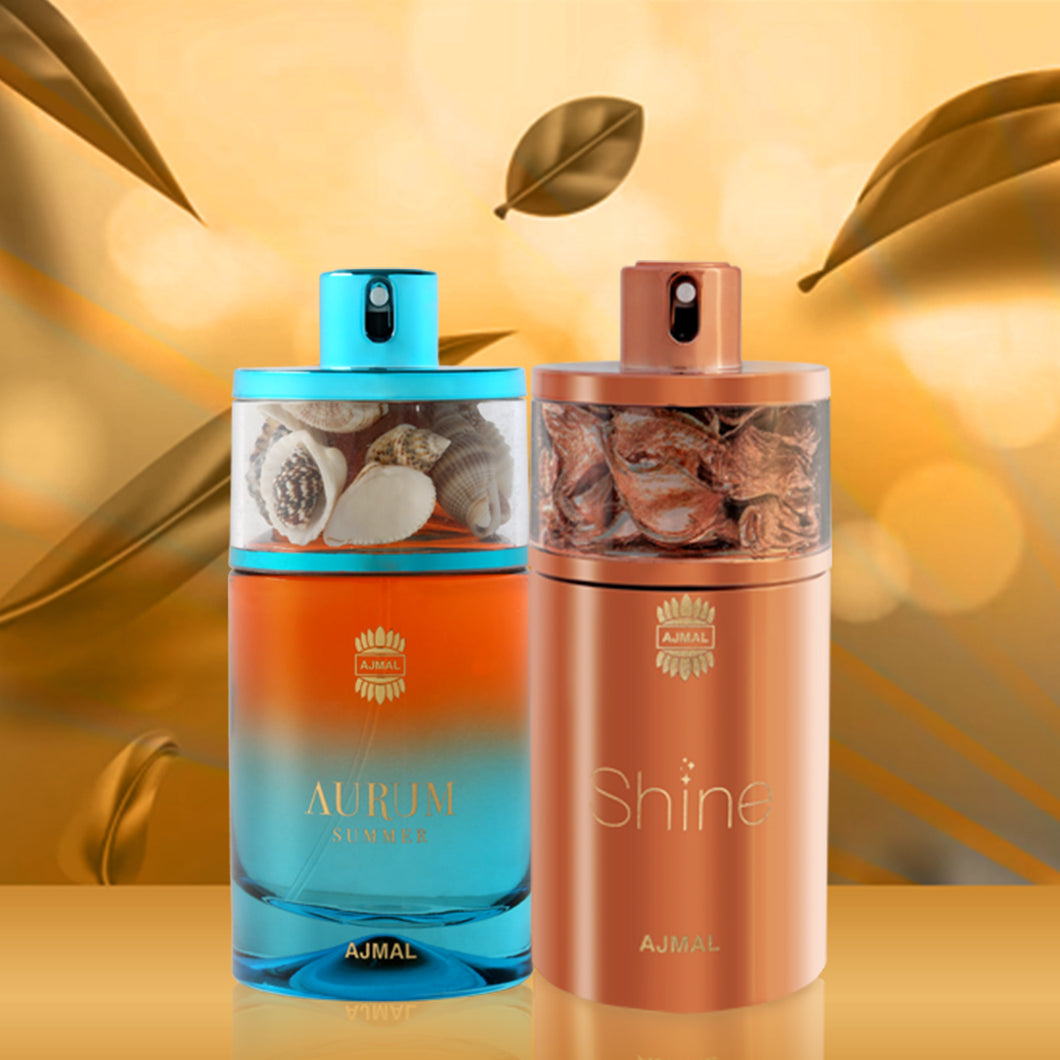 Aurum Summer and Arum Shine by Ajmal Perfume