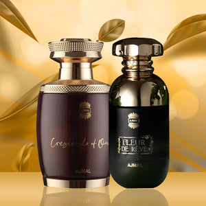 Cresendo of Oud and Fleur De Reve by Ajmal Perfumes