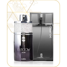 Load image into Gallery viewer, Shadow Noir and Kuro Fragrance for Men by Ajmal Perfume
